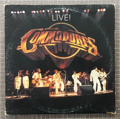 The Commodores: Live Vinyl Double LP Record - Motown M9 894 - G/VG+ - US Seller - Image 1 of 4