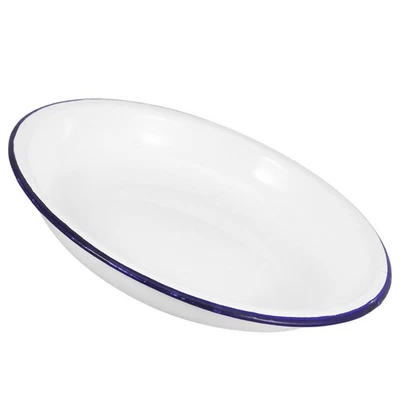  Teller Emaille Essgeschirr Instant-Nudelschüssel Emaille-Geschirr - Bild 1 von 4