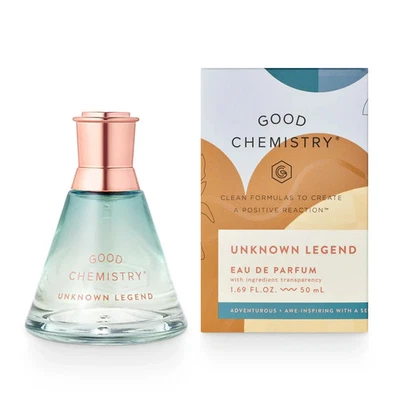 NUEVO Good Chemistry Illume Unknown Legend Eau de Parfum En Caja - Regalos de Vacaciones Foto 1 de 4
