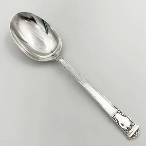 TIFFANY & CO SAN LORENZO 9" CUCHARA PARA SERVIR PLATA ESTERLINA PAT 1916 - Imagen 1 de 12