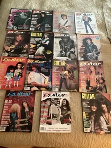 Lot of 15 Guitar Magazine for the Practicing Musician 1986, 87, 89, 90 - Imagen 1 de 9