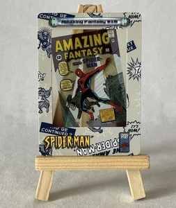 Tarjeta coleccionable de persecución vintage ArtBox 2002 Spider-Man Amazing Fantasy #15 Filmcardz - Imagen 1 de 4