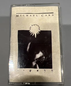 Michael Card The Beginning Christian Music Vintage Cassette Tape Very Good - Imagen 1 de 8