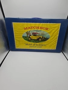 VINTAGE MATCHBOX MODELS OF THE YESTERYEAR CASE WITH 16 MODEL CARS COLLECTORS SET - Picture 1 of 17