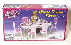 NUEVO JUEGO CASA MUÑECAS FANCY LIFE MUEBLES NUEVO COMEDOR (9712) - Imagen 1 de 3