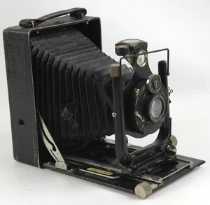 VOIGTLANDER AVUS, 6,5 X 9 CM, con 13,5 cm Voigtar/IBSOR - Foto 1 di 7