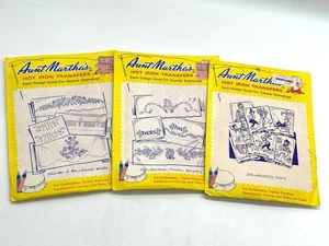 Vintage zia Marthas ferro caldo trasferisce lui e lei Hillbilly Mr & Mrs floreale mot - Foto 1 di 5