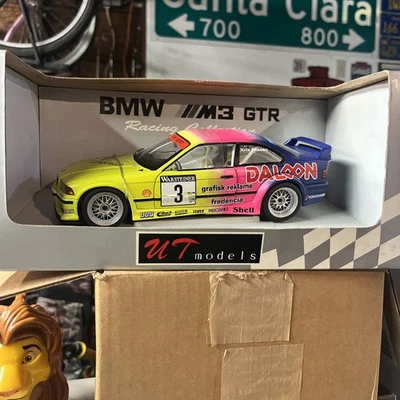 Modelos UT BMW M3 e36 GTR K. Nissen 1993 #3 39371 1/18 diecast LEER Foto 1 de 4