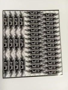Yeah Racing RC Logo Decal Sheet - Bild 1 von 5