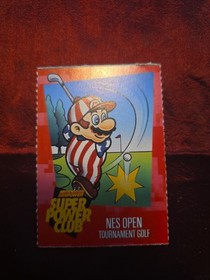 Nes Open Tournament Golf - 1992-95 Nintendo Super Power Club #86