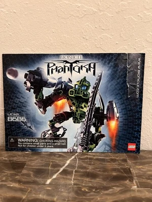 Lego Bionicle 8686 Phantoka Lewa Instructions Manual Only Booklet NO BRICKS - Image 1 of 4
