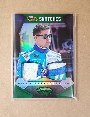 2016 Panini Certified Racing SWATCHES RELIC RICKY STENHOUSE JR  4/5 RACE WORN - Image 1 of 2