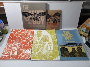 THE NAKED BOY Set of Three Books Postcards Daniel Duford Promotion Set - Picture 1 of 10