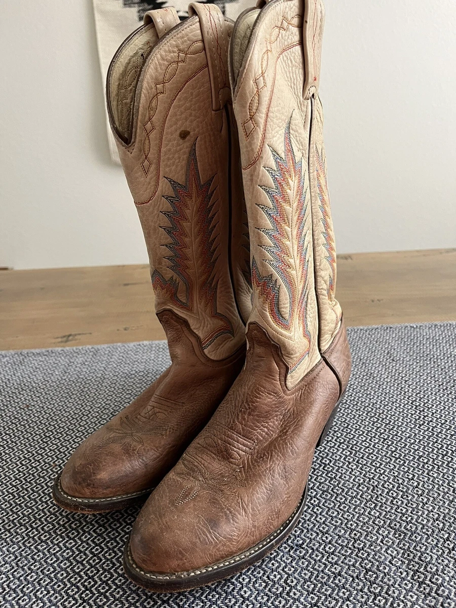 靴 1970s Tony Lama Western Boot Size 11 1970s Tony Lama Vintage Boots for Men for sale | eBay