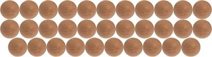 Hygloss Products Wood Craft Balls - Unfinished Natural Wooden Ball,Wooden Pieces - Picture 1 of 1