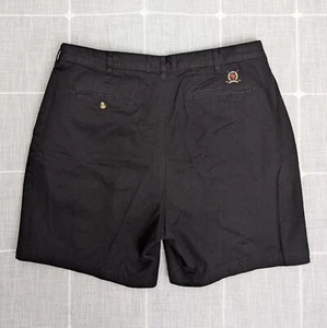 Pantalones Cortos de Golf Tommy Hilfiger De Colección Para Hombres 36 Azul Chino Informal Plisado Algodón - Imagen 1 de 14