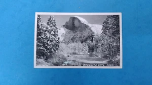 Vintage Photo PC _Snowy Half Dome & Merced River - Yosemite N.P. - Unbespielt - GC - Bild 1 von 2