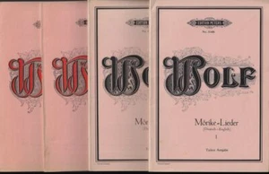 Mörike- Lieder : Gedichte von Eduard Mörike für eine Singstimme und Klavier. Aus - Bild 1 von 1