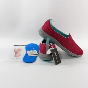 Scarpa antiscivolo Vionic Agile Hydra rosa supporto arco plantare con inserti nuova senza scatola - Foto 1 di 6
