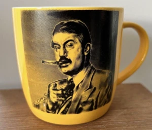 ONLY FOOLS AND HORSES Boycie YELLOW CERAMIC MUG Television Comedy JOHN CHALLIS - Picture 1 of 1