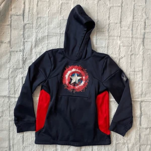 Spyder Marvel youth boys M 10-12 pullover captain America’s hoodie - Picture 1 of 7