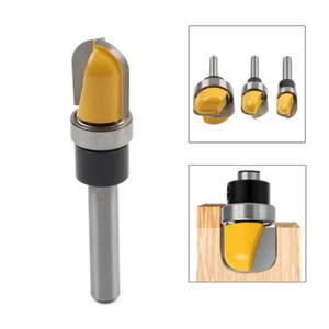 Shank Wood Router Bit Bowl & Tray Round Nose Cove Core Box Cutter 6mm 1/4" 8mm - Bild 1 von 36