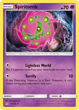 Spiritomb Ultra Prism 53 Reverse Holo Pokemon Card NM