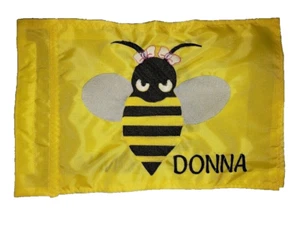 Personalized BEE Safety Replacement Whip Flag ATV UTV JEEP Recumbent trike - Picture 1 of 7