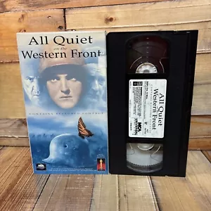 All Quiet On The Western Front VHS VCR Video Tape Used Louis Wolheim - Foto 1 di 5