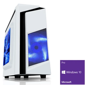 Ultra Fast AMD Gaming Computer Desktop PC Radeon 16GB USB3 Windows 10 Pro F3W - Picture 1 of 4