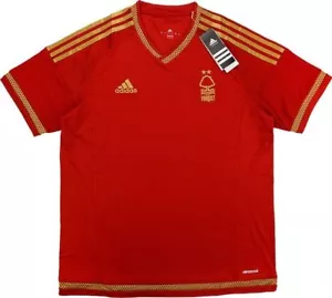 NOTTINGHAM FOREST 2015/16 HOME (2XL) RED/GOLD SOCCER FOOTBALL SHIRT JERSEY BNWT - Picture 1 of 7