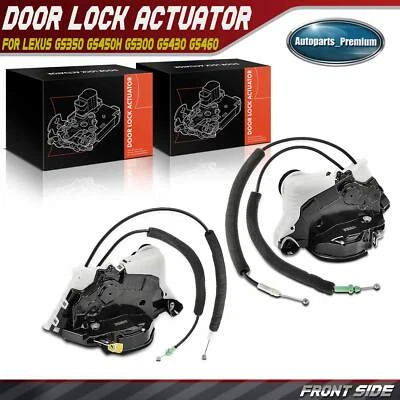Actuador de cerradura de puerta delantera 2 piezas para Lexus GS350 GS450h 2007-2011 GS300 GS430 GS460 Foto 1 de 4