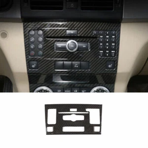 Console Volume Button Control Frame For Benz GLK 2009 2010-2012 ABS Carbon Fiber - Picture 1 of 9