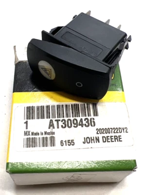 全新原始设备制造商 正品 John Deere 摇杆开关 兼容 AT309436 — 第 1/4 张图片