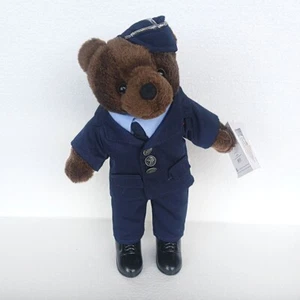 Oso de peluche de la Fuerza Aérea de los Estados Unidos USAF en uniforme, Bear Forces of America, 11" - Imagen 1 de 4