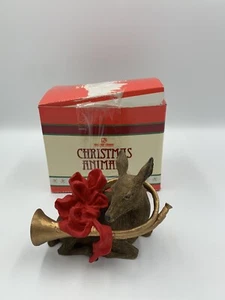 De Colección Figura Ciervo Ciervo Plata Navidad Animal Colección por Tom Rubel ENVÍO GRATUITO - Imagen 1 de 4
