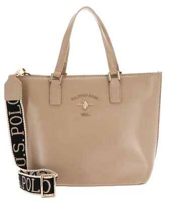 U.S. POLO ASSN. shopper bolsa Heat Shopping Bag Beige - Imagen 1 de 4
