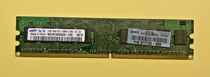 Samsung 1GB DDR2 PC2-5300U-555-12-ZZ Memory Module – M378T2863QZS-CE6 - Picture 1 of 2