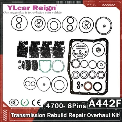 A442F A442 8Pins 4-Speed Auto Transmission Overhaul Rebuild Kit Seals for TOYOTA - Image 1 of 4