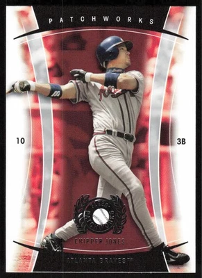 2005 Fleer Patchworks #27 Chipper Jones - Image 1 of 2