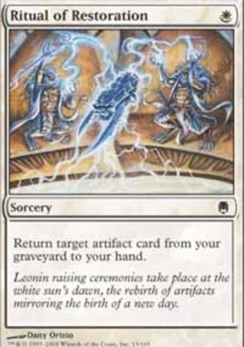 Ritual of Restoration - Darksteel #13/165 MTG Magic The Gathering - Image 1 of 1