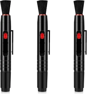 3 Pieces Multifunction Lens Cleaning Pen Brush for Optics Screen... - Picture 1 of 6