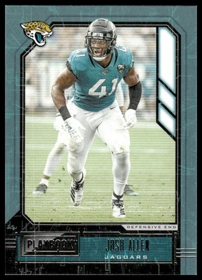 2020 Panini Playbook #18 Josh Allen Jacksonville Jaguars - Image 1 of 2