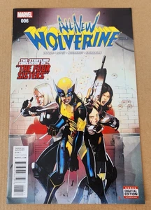 2016 ALL-NEW WOLVERINE #6 - NM - COMIC BOOK ~ DIRECT/DIG ED ~ FAST NEUWERTIG - Bild 1 von 10