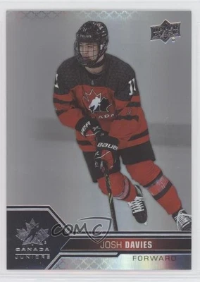 2022 Upper Deck Team Canada Juniors Men's U-18 Pillars of Light Josh Davies #44 - Image 1 of 2