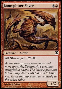 Bonesplitter Sliver - Time Spiral #149/301 MTG Magic The Gathering - Picture 1 of 1