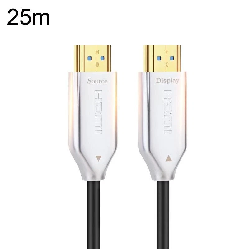 Cavo HDMI Fibra Ottica 4K Ultra High Clear 25m Bianco Linea 2.0 - Immagine 1 di 1