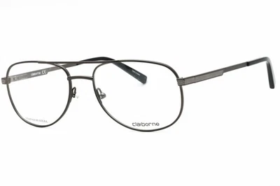 LIZ CLAIBORNE LCB250-R81-56 Anteojos Tamaño 56mm 18mm 145mm Rutenio Hombres Foto 1 de 4