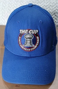 Mütze Kappe The Cup North American Championship bestickt blau tailliert Größe S/M - Bild 1 von 11