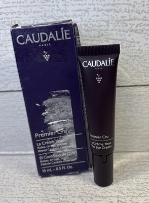 Crema de ojos Caudalie Premier Cru La Creme Yeux tamaño completo 0,5 oz caja dañada Foto 1 de 4